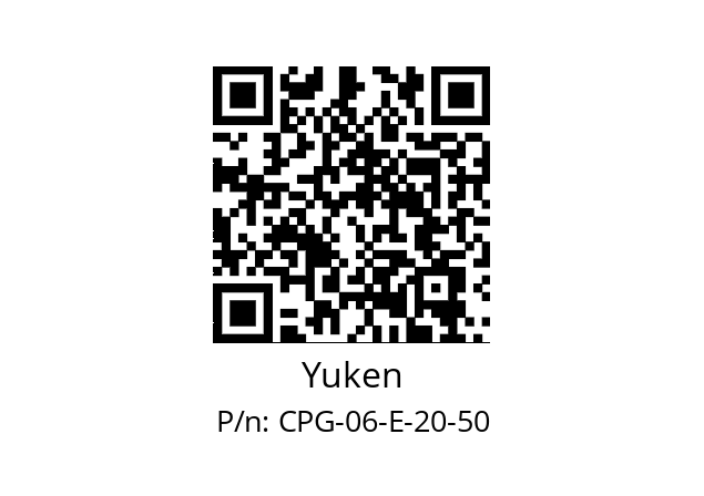   Yuken CPG-06-E-20-50