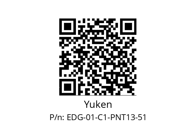   Yuken EDG-01-C1-PNT13-51