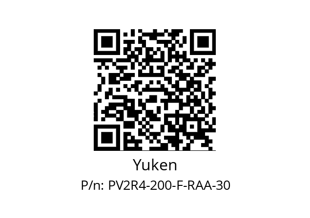   Yuken PV2R4-200-F-RAA-30