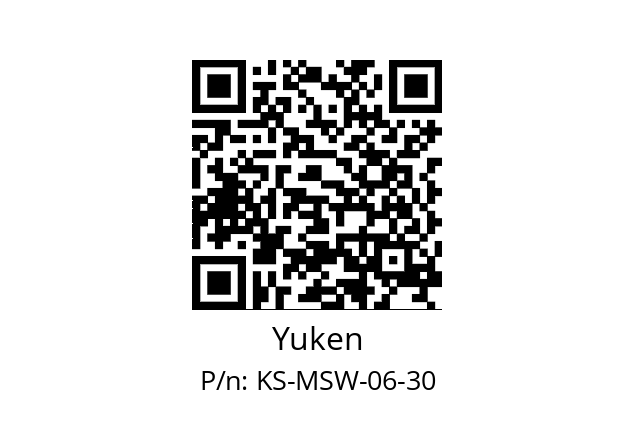   Yuken KS-MSW-06-30