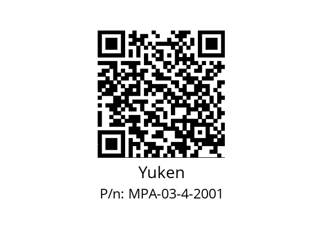   Yuken MPA-03-4-2001