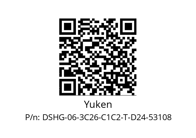   Yuken DSHG-06-3C26-C1C2-T-D24-53108