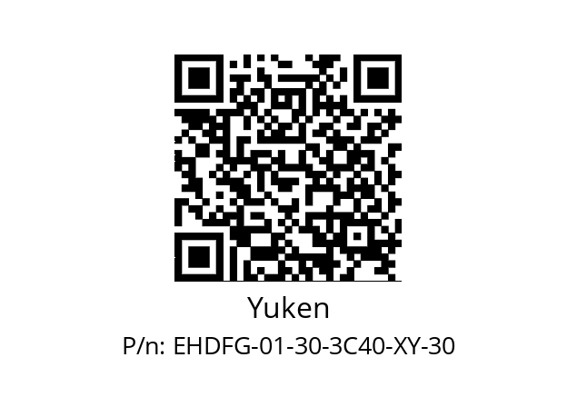   Yuken EHDFG-01-30-3C40-XY-30