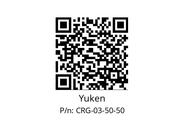   Yuken CRG-03-50-50