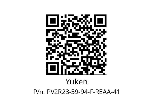   Yuken PV2R23-59-94-F-REAA-41