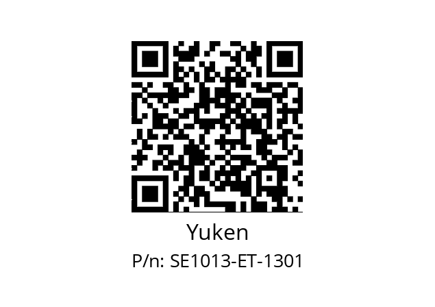   Yuken SE1013-ET-1301