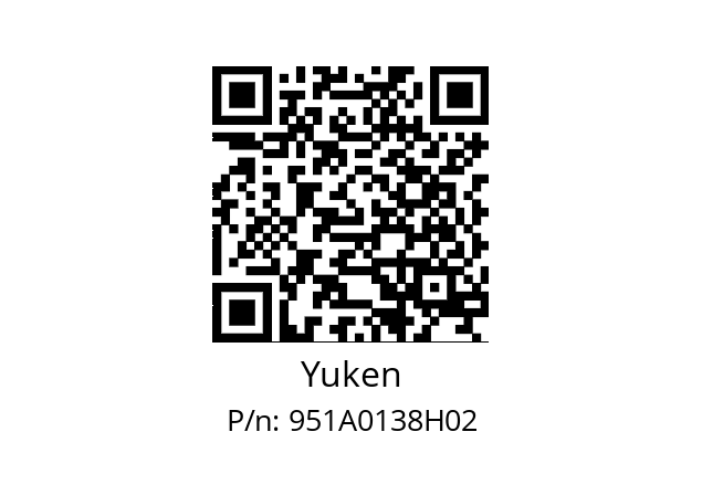   Yuken 951A0138H02