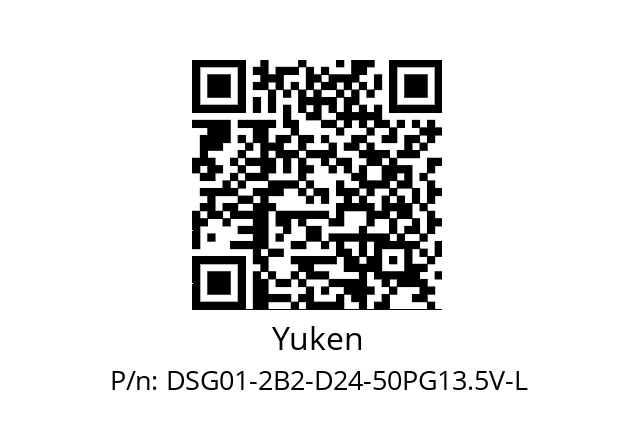   Yuken DSG01-2B2-D24-50PG13.5V-L