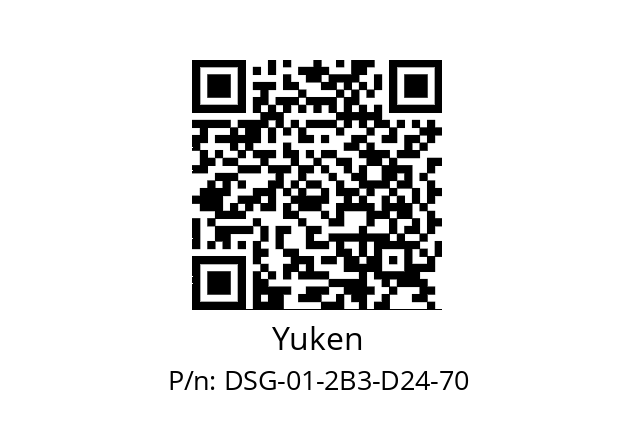   Yuken DSG-01-2B3-D24-70