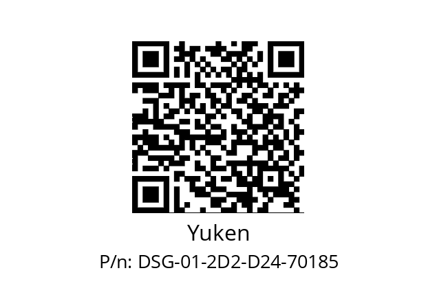   Yuken DSG-01-2D2-D24-70185