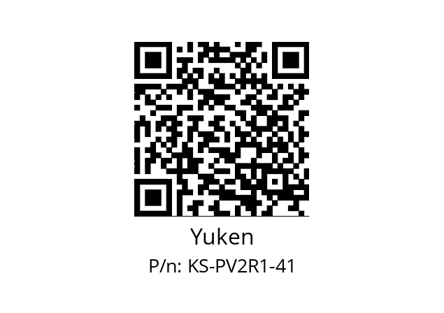   Yuken KS-PV2R1-41