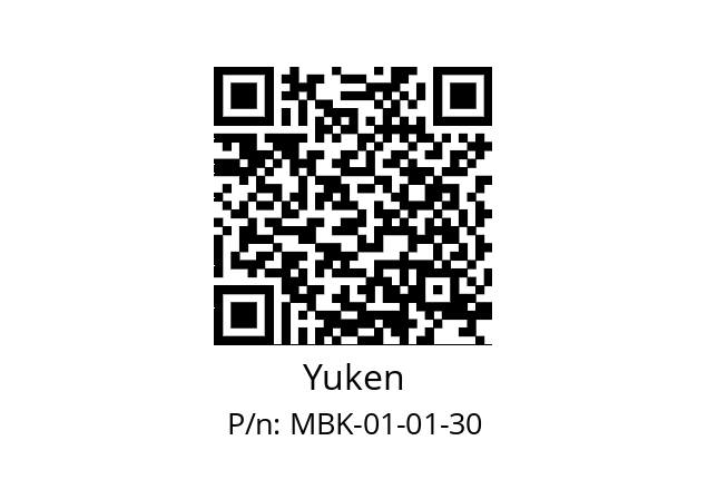   Yuken MBK-01-01-30