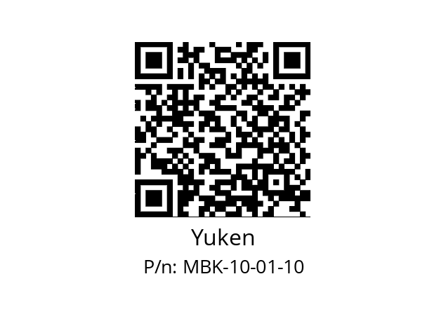   Yuken MBK-10-01-10