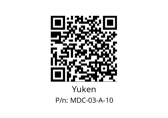   Yuken MDC-03-A-10