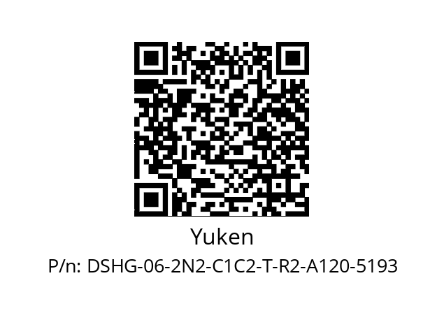   Yuken DSHG-06-2N2-C1C2-T-R2-A120-5193