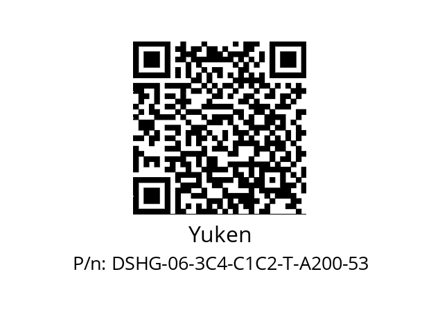   Yuken DSHG-06-3C4-C1C2-T-A200-53