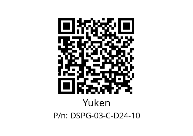   Yuken DSPG-03-C-D24-10