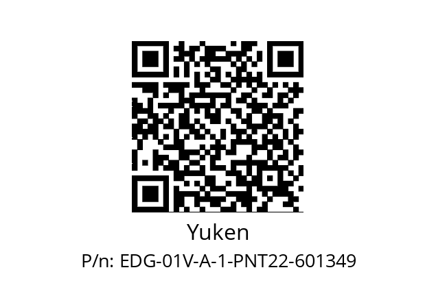   Yuken EDG-01V-A-1-PNT22-601349