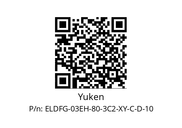   Yuken ELDFG-03EH-80-3C2-XY-C-D-10