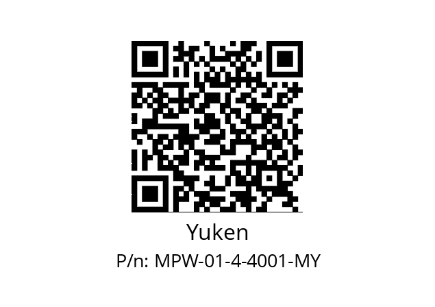   Yuken MPW-01-4-4001-MY