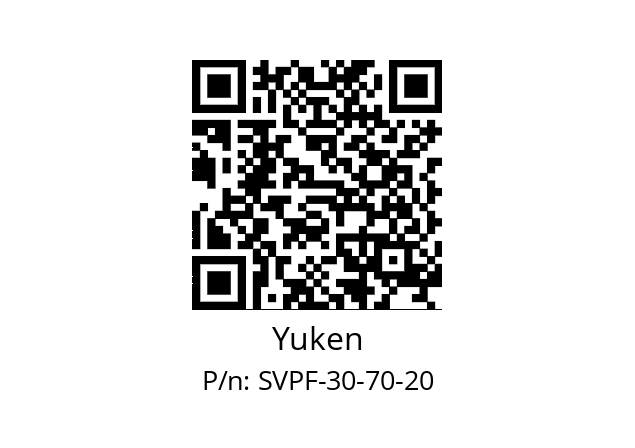   Yuken SVPF-30-70-20