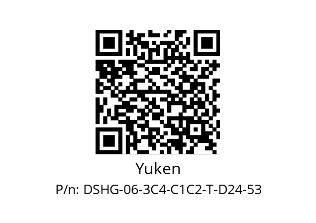   Yuken DSHG-06-3C4-C1C2-T-D24-53