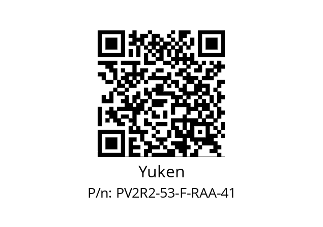   Yuken PV2R2-53-F-RAA-41