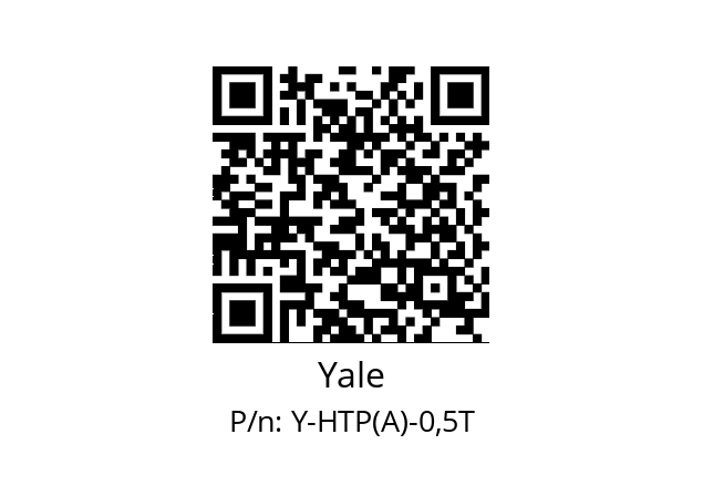   Yale Y-HTP(A)-0,5T