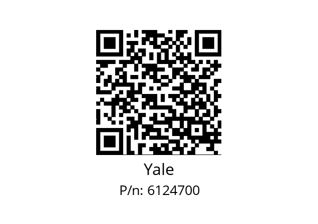   Yale 6124700