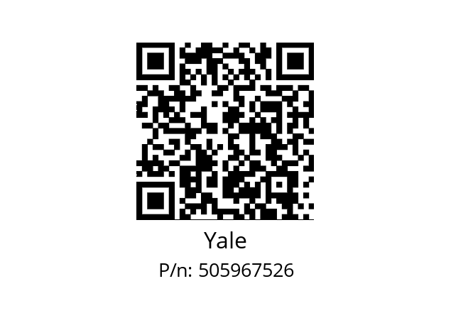   Yale 505967526