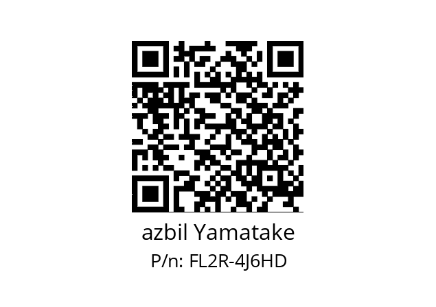   azbil Yamatake FL2R-4J6HD