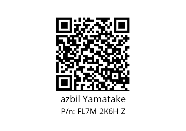   azbil Yamatake FL7M-2K6H-Z