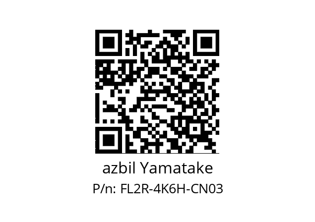   azbil Yamatake FL2R-4K6H-CN03