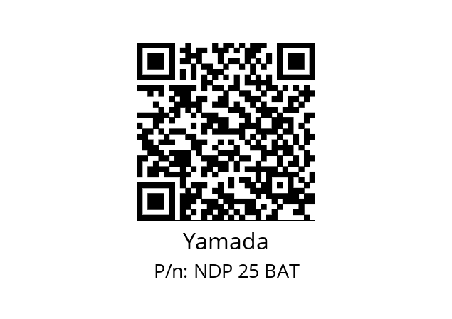   Yamada NDP 25 BAT