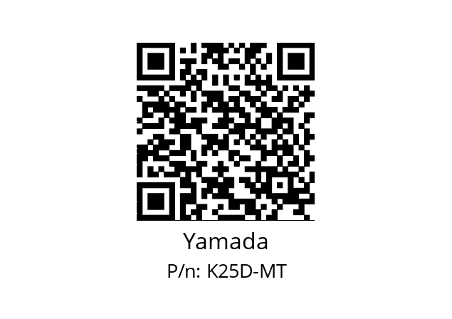   Yamada K25D-MT