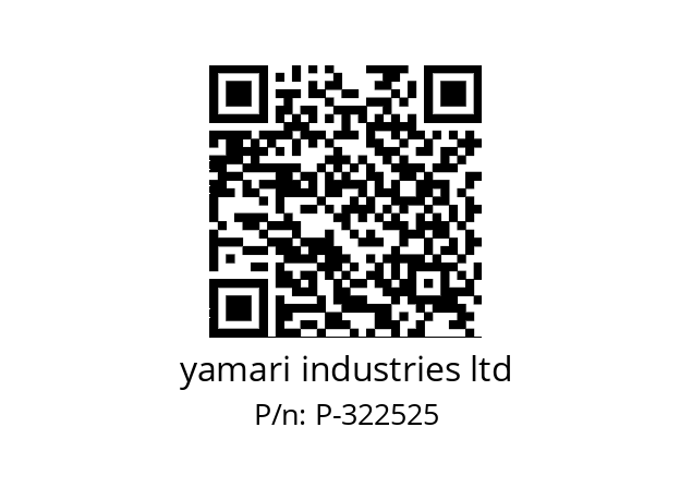   yamari industries ltd P-322525