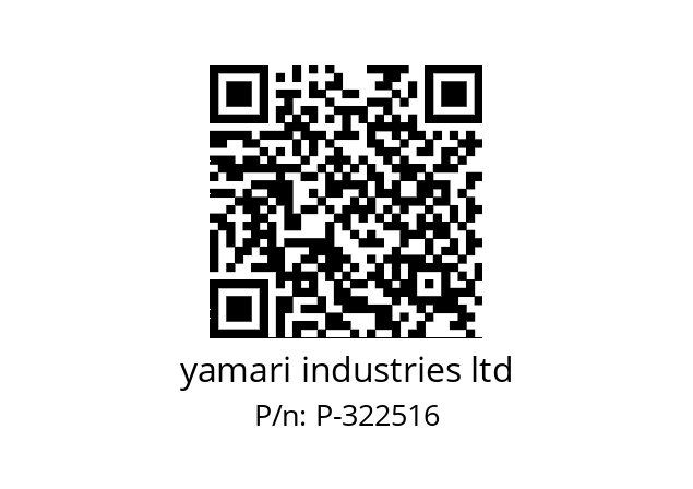   yamari industries ltd P-322516