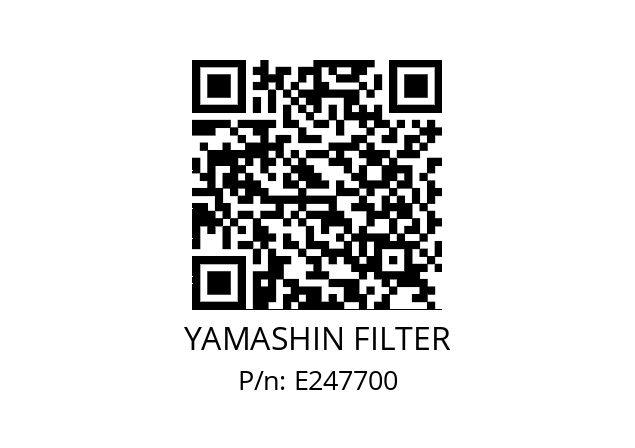   YAMASHIN FILTER E247700