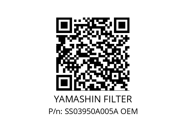   YAMASHIN FILTER SS03950A005A OEM