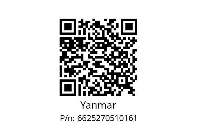   Yanmar 6625270510161