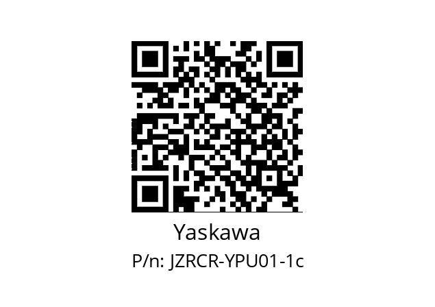   Yaskawa JZRCR-YPU01-1c