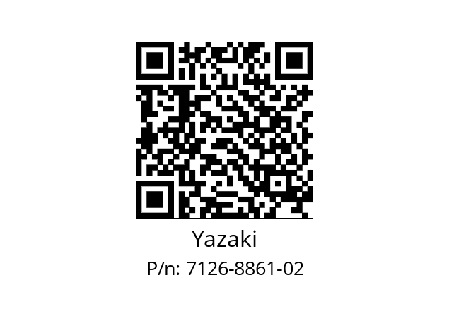   Yazaki 7126-8861-02