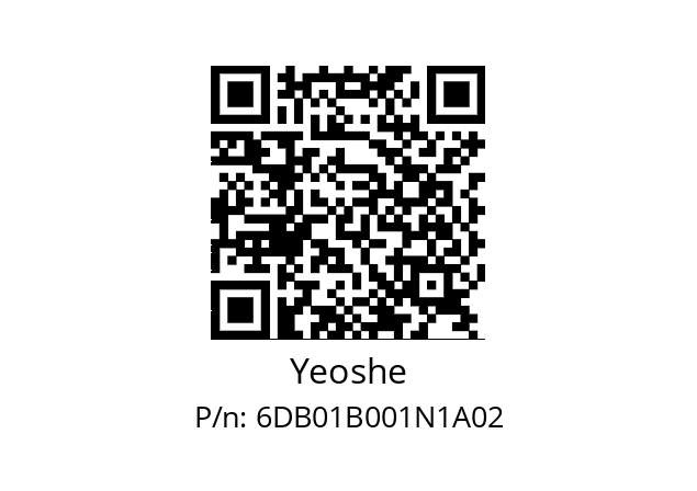   Yeoshe 6DB01B001N1A02