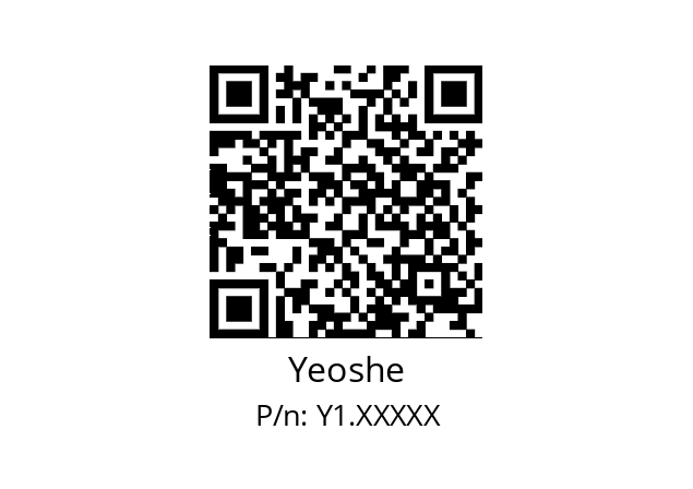   Yeoshe Y1.XXXXX