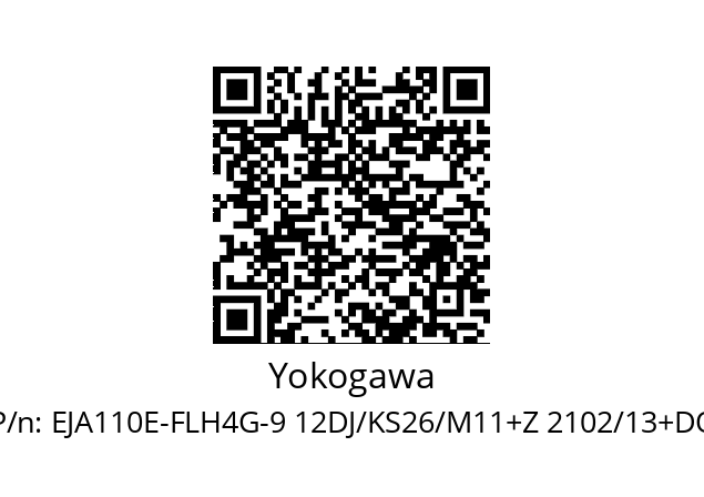  EJA110E-FLH4G-912DJ/KS26/M11    Yokogawa EJA110E-FLH4G-9 12DJ/KS26/M11+Z 2102/13+DO