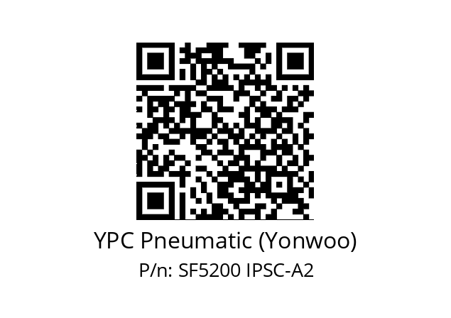   YPC Pneumatic (Yonwoo) SF5200 IPSC-A2