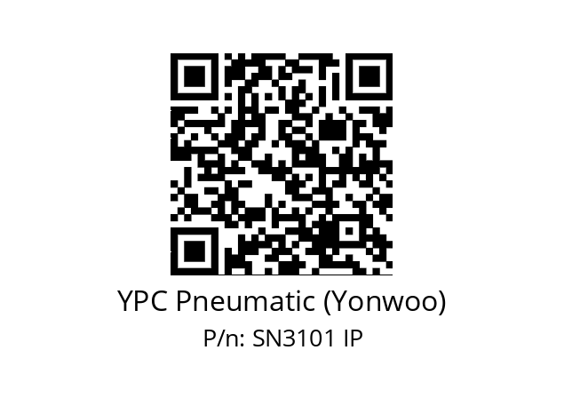   YPC Pneumatic (Yonwoo) SN3101 IP