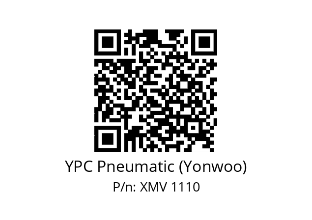   YPC Pneumatic (Yonwoo) XMV 1110