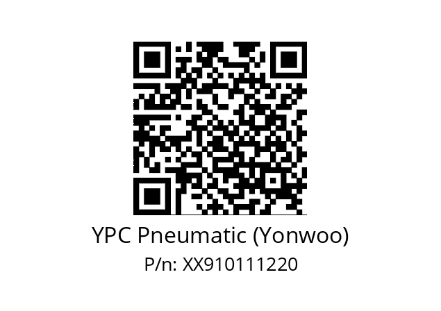   YPC Pneumatic (Yonwoo) XX910111220