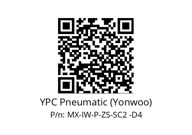   YPC Pneumatic (Yonwoo) MX-IW-P-ZS-SC2 -D4